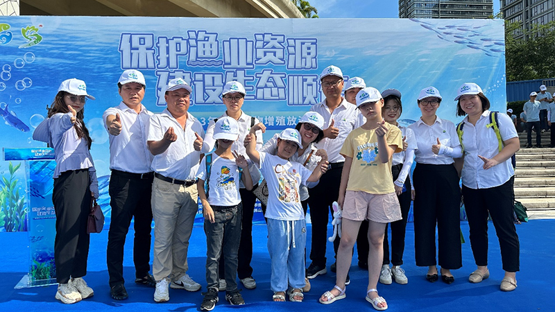 365best体育再捐150万尾鱼苗，助力广东顺德增殖放流活动成功举办！